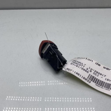 Bouton de warning RENAULT MASCOTT