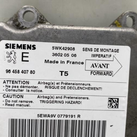 Boitier air bag PEUGEOT 307