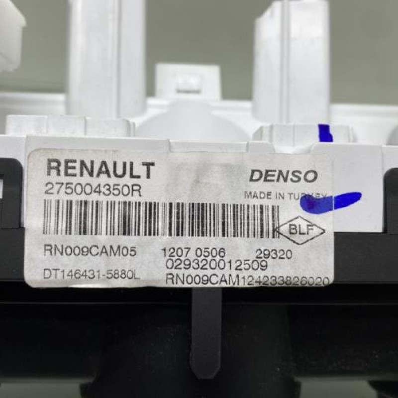 Commande chauffage RENAULT CLIO 5 Photo n°3