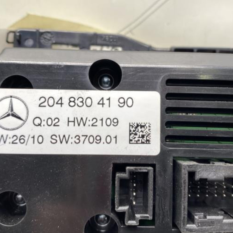 Commande chauffage MERCEDES CLASSE C 204 Photo n°4
