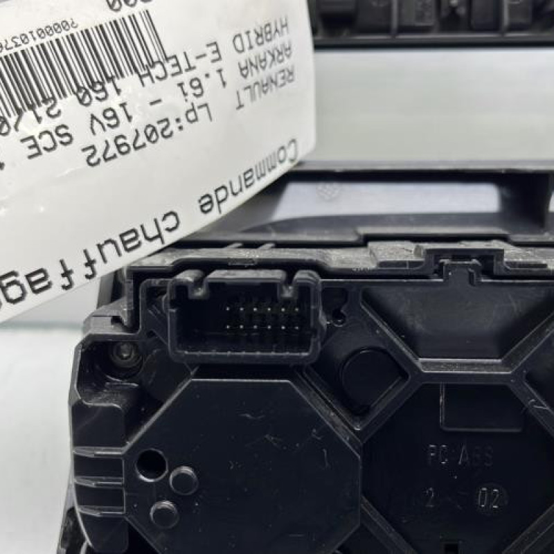 Commande chauffage RENAULT ARKANA Photo n°7