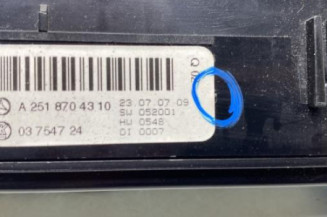 Bouton de warning MERCEDES CLASSE R 251