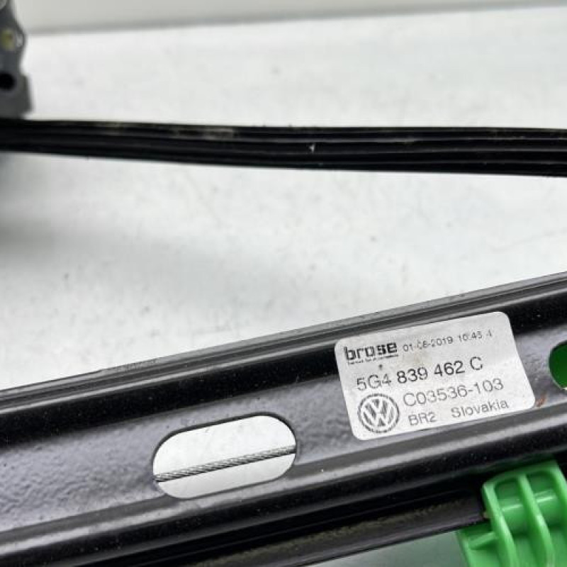 Leve vitre electrique arriere droit VOLKSWAGEN GOLF 7 Photo n°4
