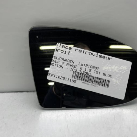Glace retroviseur droit VOLKSWAGEN GOLF 7 Photo n°1