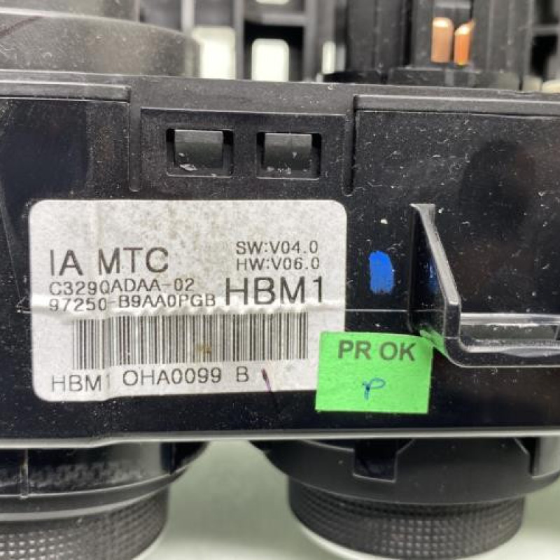 Commande chauffage HYUNDAI I 10 2 Photo n°4