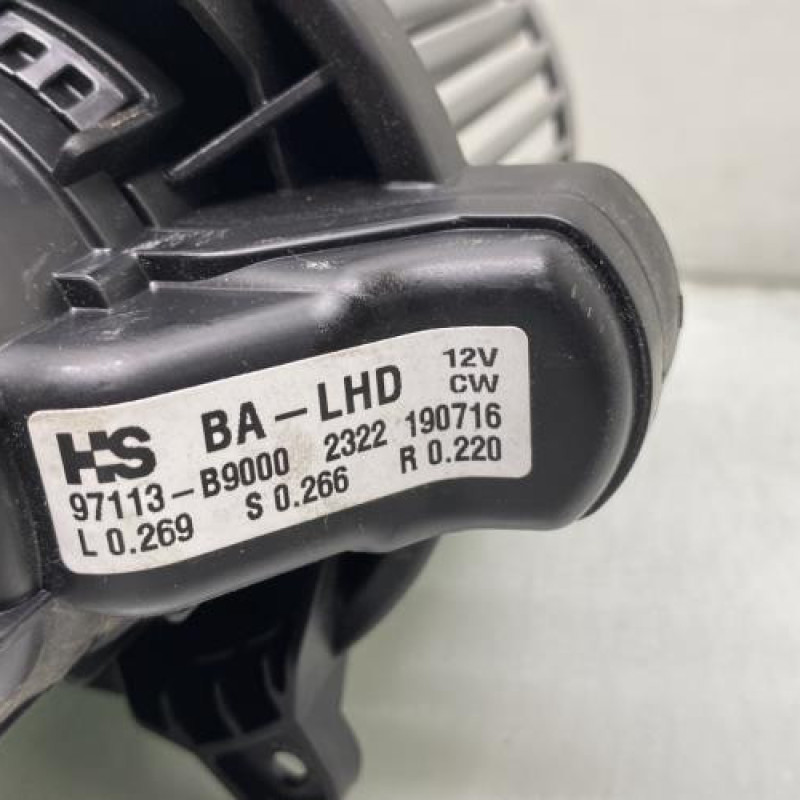Pulseur d'air HYUNDAI I 10 2 Photo n°3
