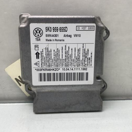 Boitier air bag VOLKSWAGEN GOLF 6 Photo n°1