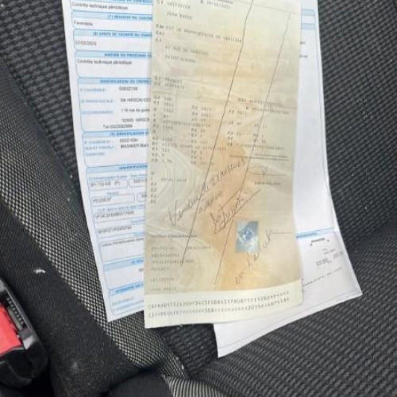 Boitier air bag PEUGEOT 308 1 Photo n°16