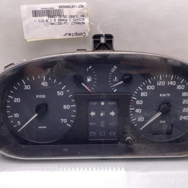 Compteur RENAULT SCENIC 1 Photo n°1