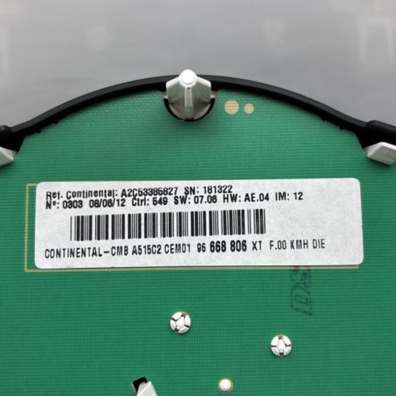 Compteur CITROEN C3 2 Photo n°5
