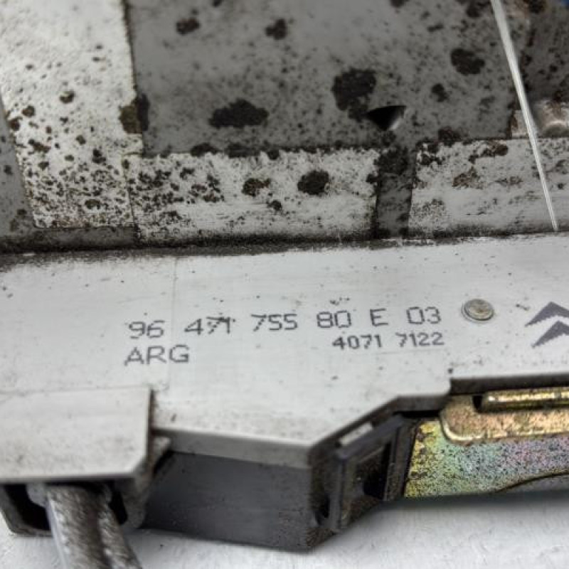Serrure arriere gauche CITROEN C4 1 Photo n°4