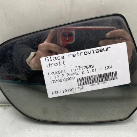 Glace retroviseur droit HYUNDAI I 10 2 Photo n°1