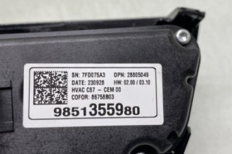 Commande chauffage OPEL CORSA F