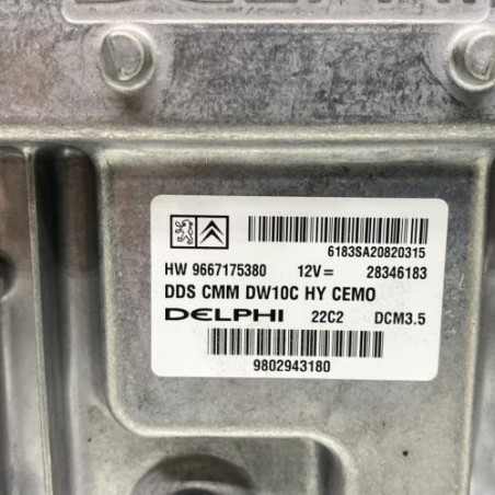Calculateur moteur PEUGEOT 508 1 SW