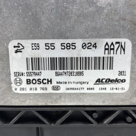Calculateur moteur OPEL ZAFIRA TOURER C