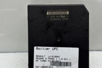 Boitier UPC RENAULT MEGANE 3