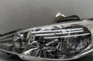 Optique avant principal gauche (feux)(phare) PEUGEOT 206 Photo n°1