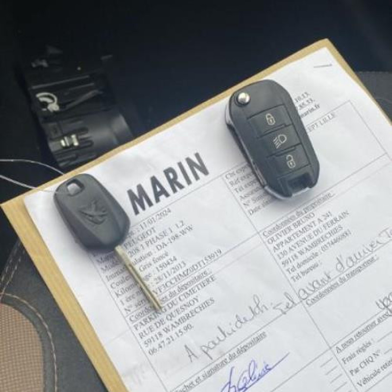 Porte arriere droit PEUGEOT 208 1 Photo n°8