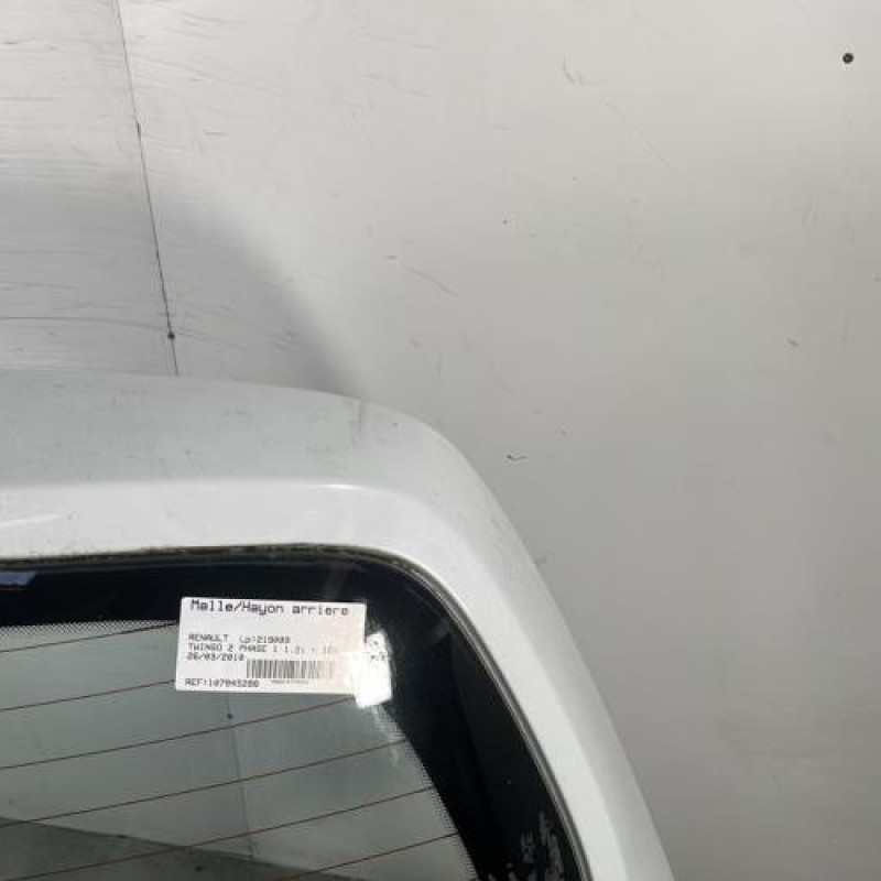 Malle/Hayon arriere RENAULT TWINGO 2 Photo n°4