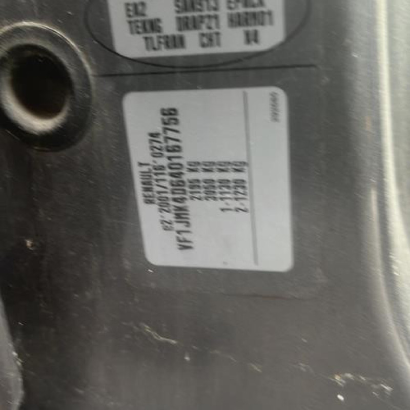 Feu arriere principal droit (feux) RENAULT GRAND SCENIC 2 Photo n°14