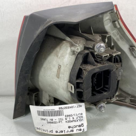 Feu arriere principal gauche (feux) VOLKSWAGEN GOLF 5