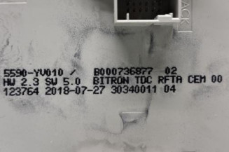 Commande chauffage PEUGEOT 108