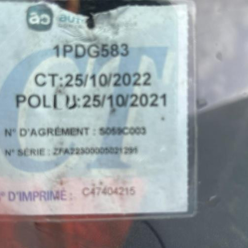Leve vitre electrique avant gauche FIAT DOBLO 1 Photo n°10