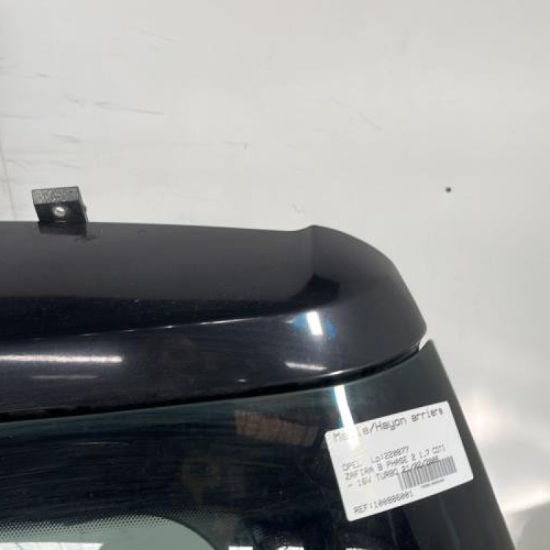 Malle/Hayon arriere OPEL ZAFIRA B Photo n°3