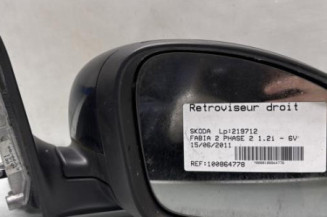 Retroviseur droit SKODA FABIA 2 Photo n°1