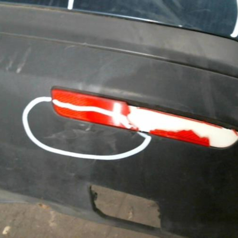 Pare choc arriere VOLKSWAGEN JETTA 3 Photo n°3