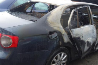 Pare choc arriere VOLKSWAGEN JETTA 3