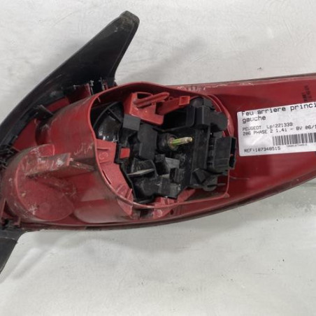 Feu arriere principal gauche (feux) PEUGEOT 206