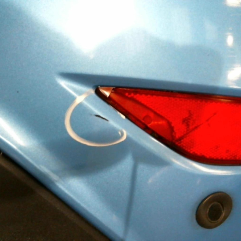Pare choc arriere FORD FIESTA 6 Photo n°7