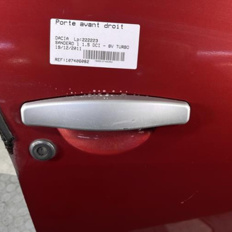 Porte avant droit DACIA SANDERO 1