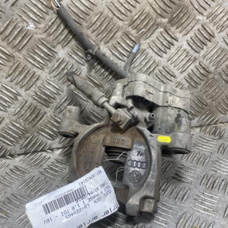 Etrier arriere gauche (freinage) VOLKSWAGEN GOLF 7 Photo n°1