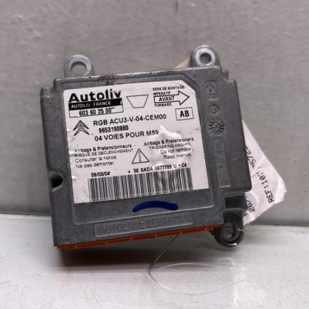 Boitier air bag PEUGEOT PARTNER 1 Photo n°1