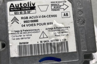 Boitier air bag PEUGEOT PARTNER 1