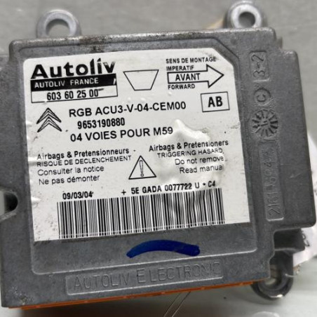 Boitier air bag PEUGEOT PARTNER 1