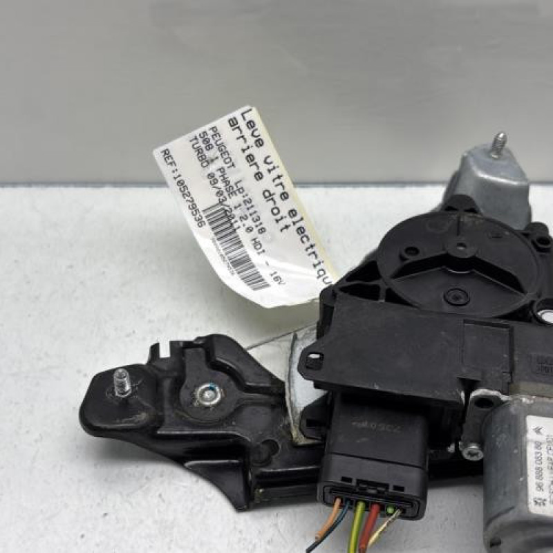 Leve vitre electrique arriere droit PEUGEOT 508 1 Photo n°2