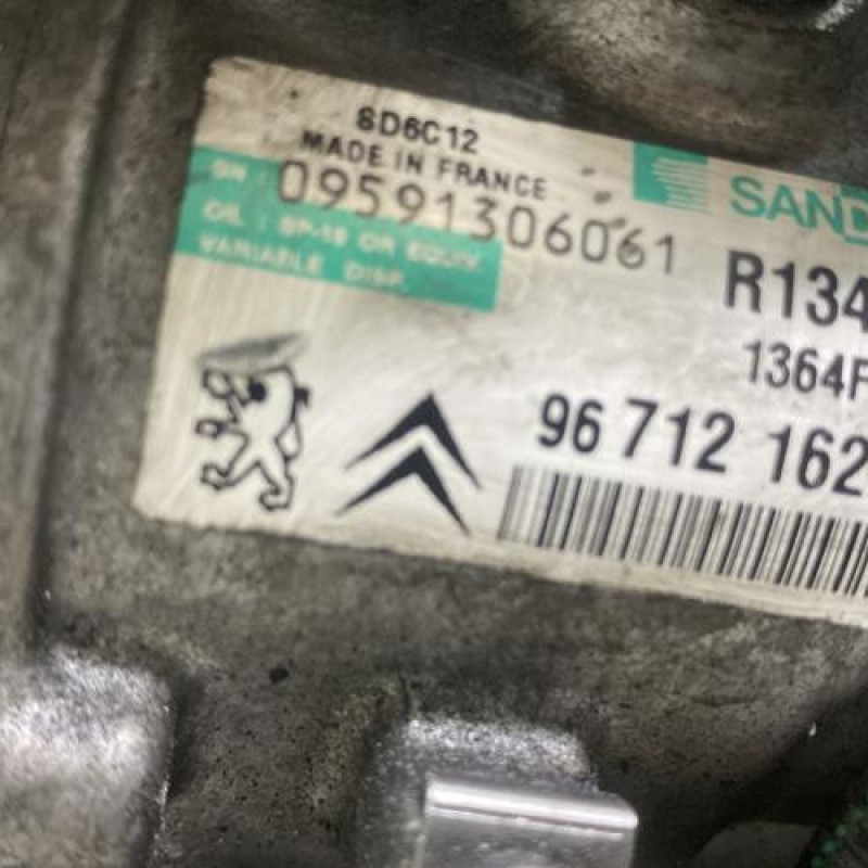 Compresseur clim CITROEN C3 PICASSO Photo n°4