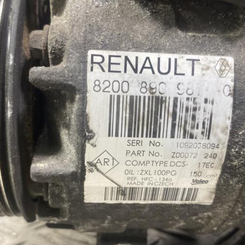 Compresseur clim RENAULT LAGUNA 3 Photo n°5