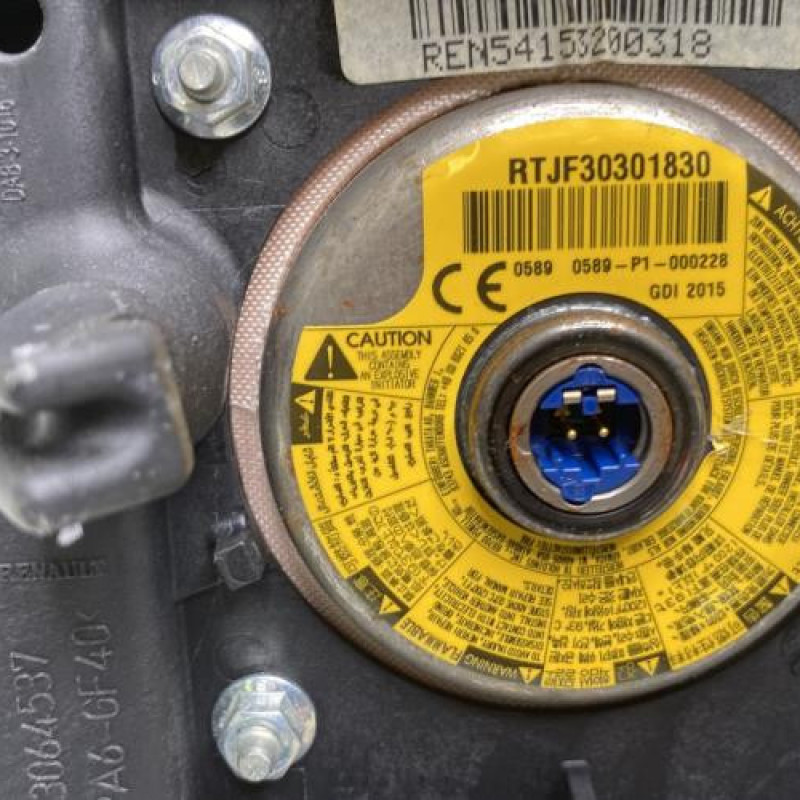 Air bag conducteur DACIA SANDERO 2 Photo n°3