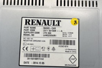 Autoradio d'origine RENAULT CAPTUR 1
