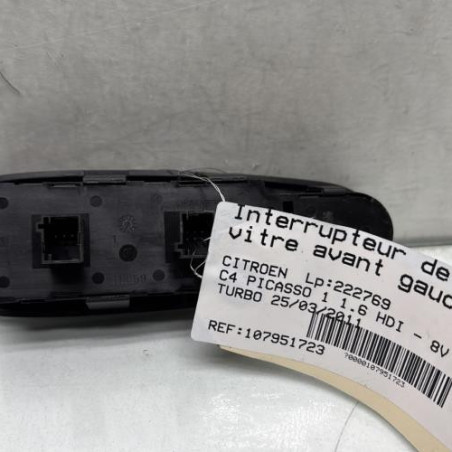 Interrupteur de leve vitre avant gauche CITROEN C4 PICASSO 1