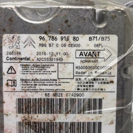 Boitier air bag DS DS4 1