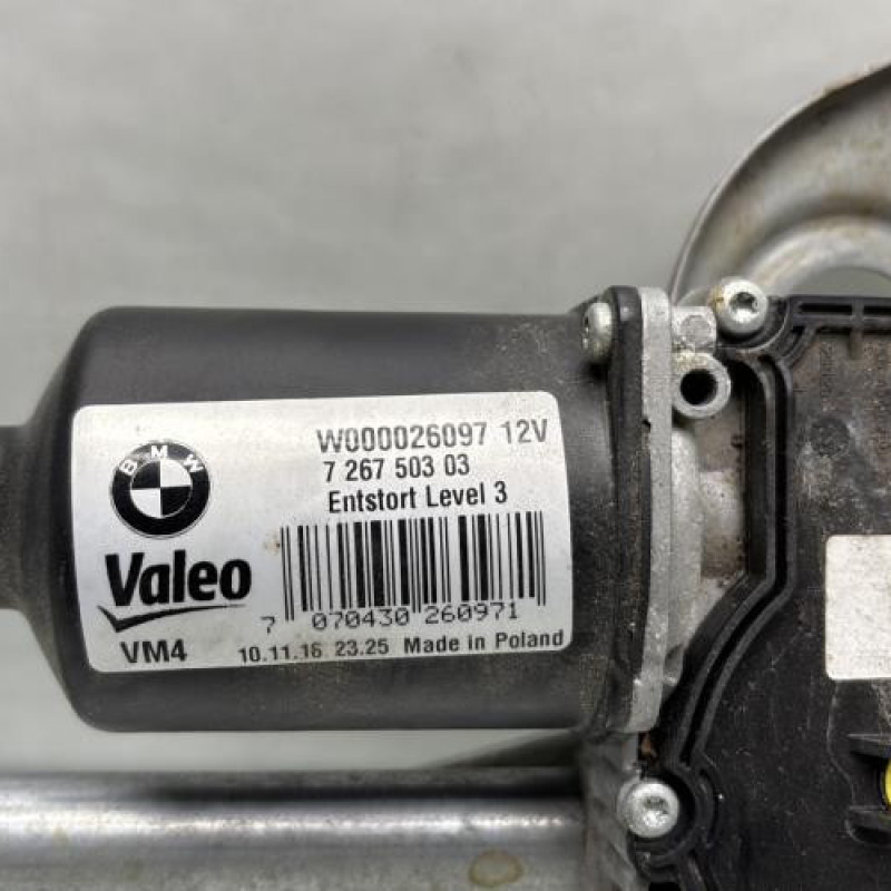 Moteur essuie glace avant BMW SERIE 1 F20 Photo n°2
