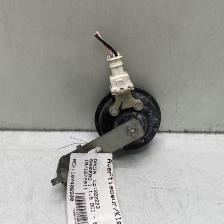 Avertisseur/Klaxon DACIA SANDERO 1
