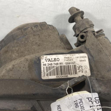 Optique avant principal droit (feux)(phare) PEUGEOT 106
