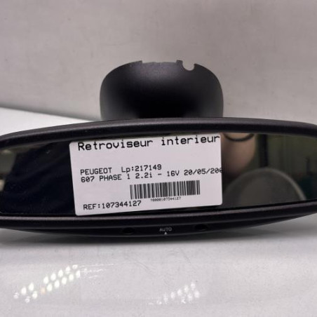 Retroviseur interieur PEUGEOT 607 Photo n°1