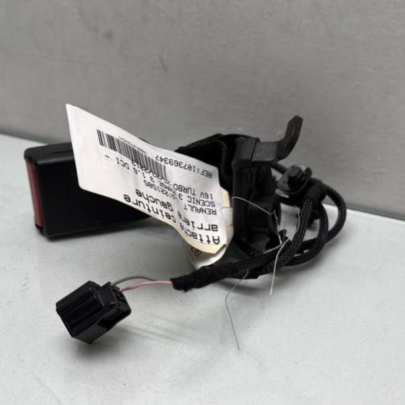Attache ceinture arriere gauche RENAULT SCENIC 3 Photo n°3